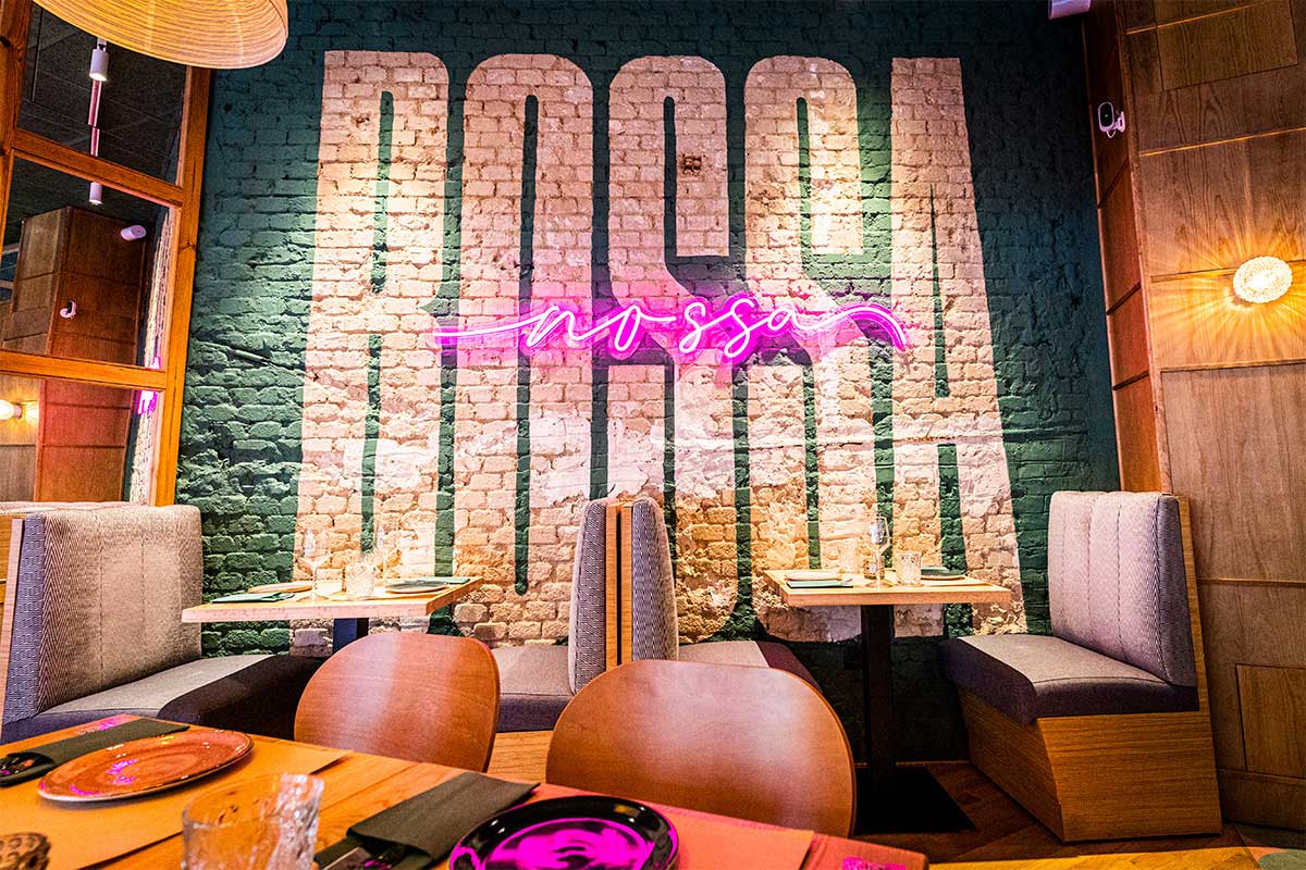 Bossa Nossa, restaurante en Madrid. Interiorismo de Triscaideca (foto 6)