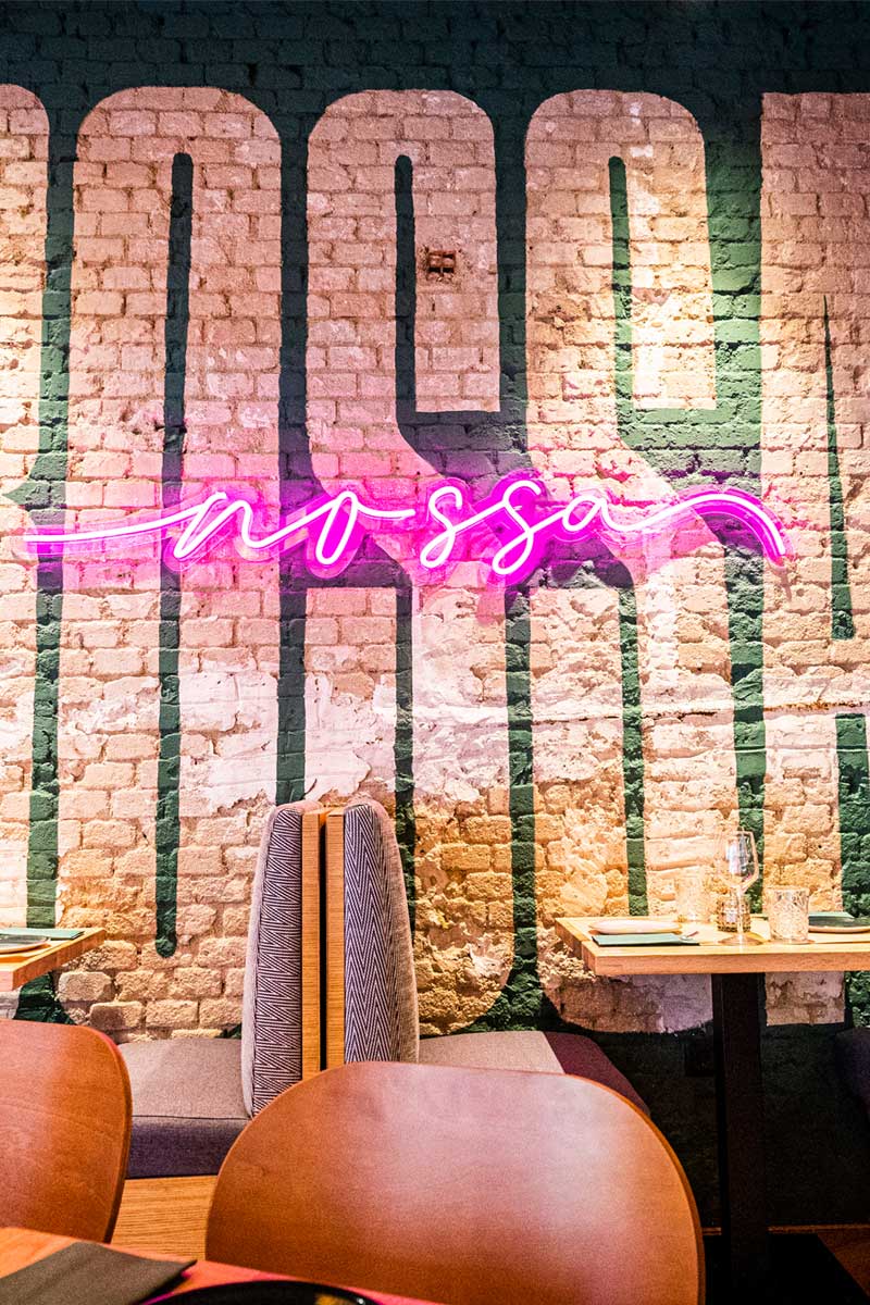 Bossa Nossa, restaurante en Madrid: proyecto de interiorismo de Triscaideca