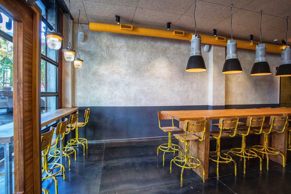 La Caníbal, restaurante en Madrid. Interiorismo de Triscaideca (foto 2)