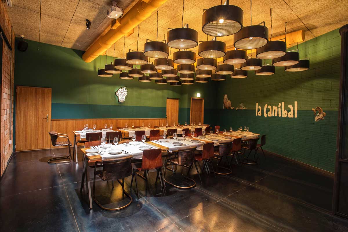 La Caníbal, restaurante en Madrid. Interiorismo de Triscaideca (foto 6)