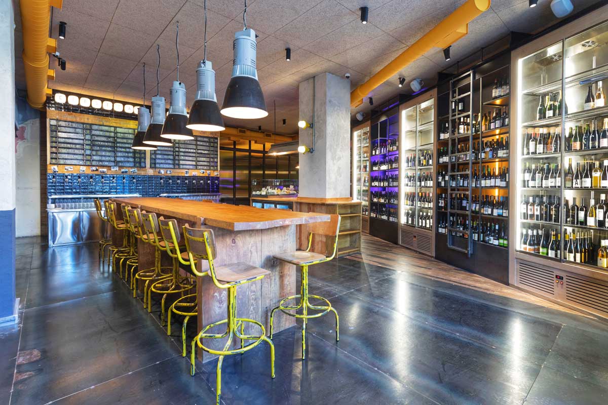 La Caníbal, restaurante en Madrid. Interiorismo de Triscaideca (foto 7)