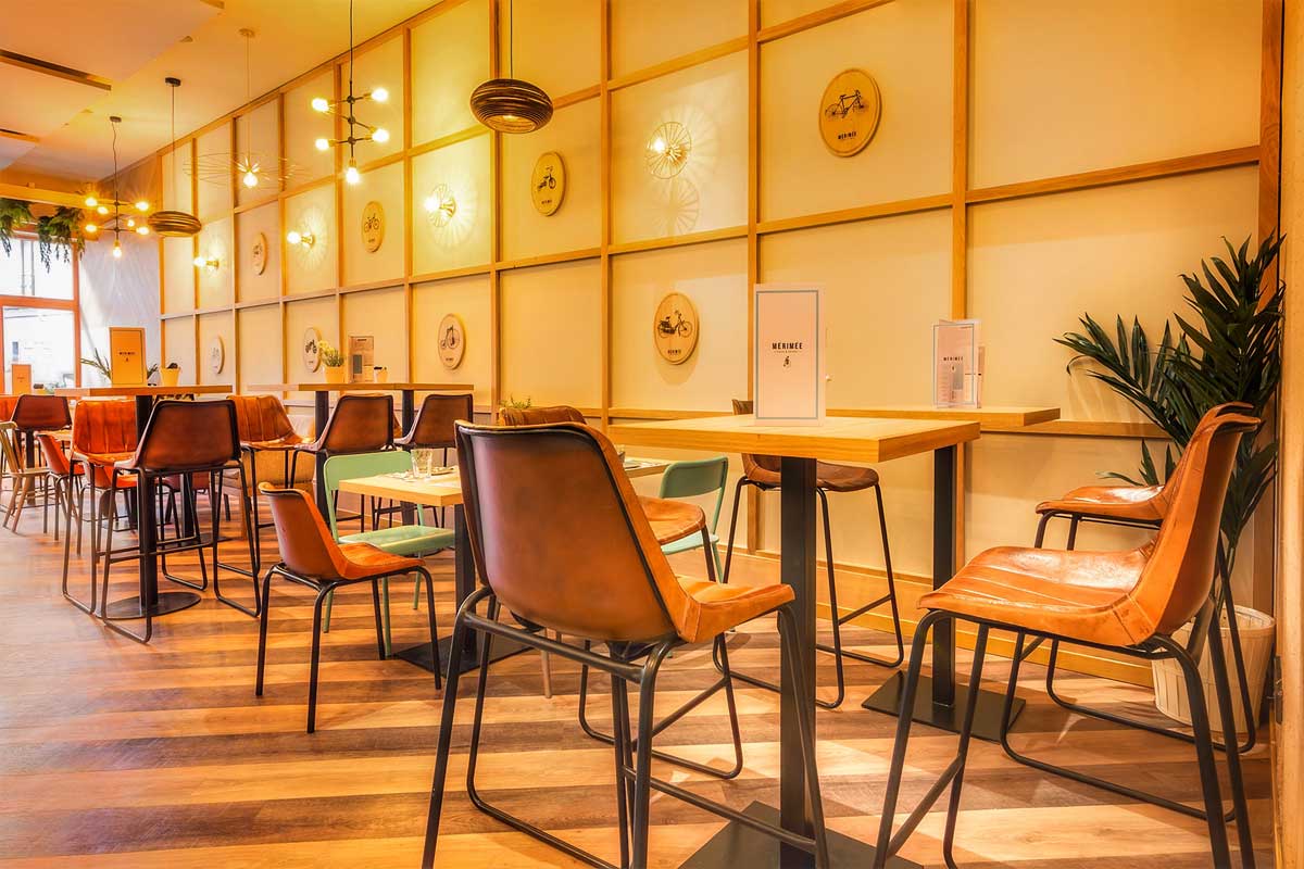 Merimee, restaurante en Madrid. Interiorismo de Triscaideca (foto 4)
