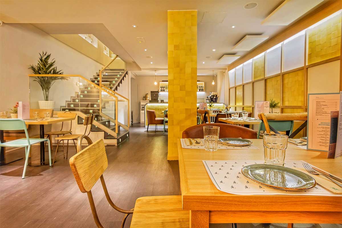 Merimee, restaurante en Madrid. Interiorismo de Triscaideca (foto 7)