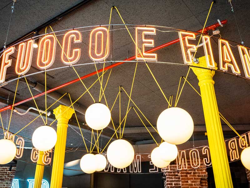 NAP Goya, pizzería en Madrid: proyecto de interiorismo de Triscaideca