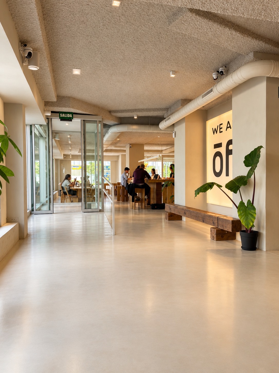 Ofi Café Valdebebas, cafetería en Madrid. Interiorismo de Triscaideca (foto 3)