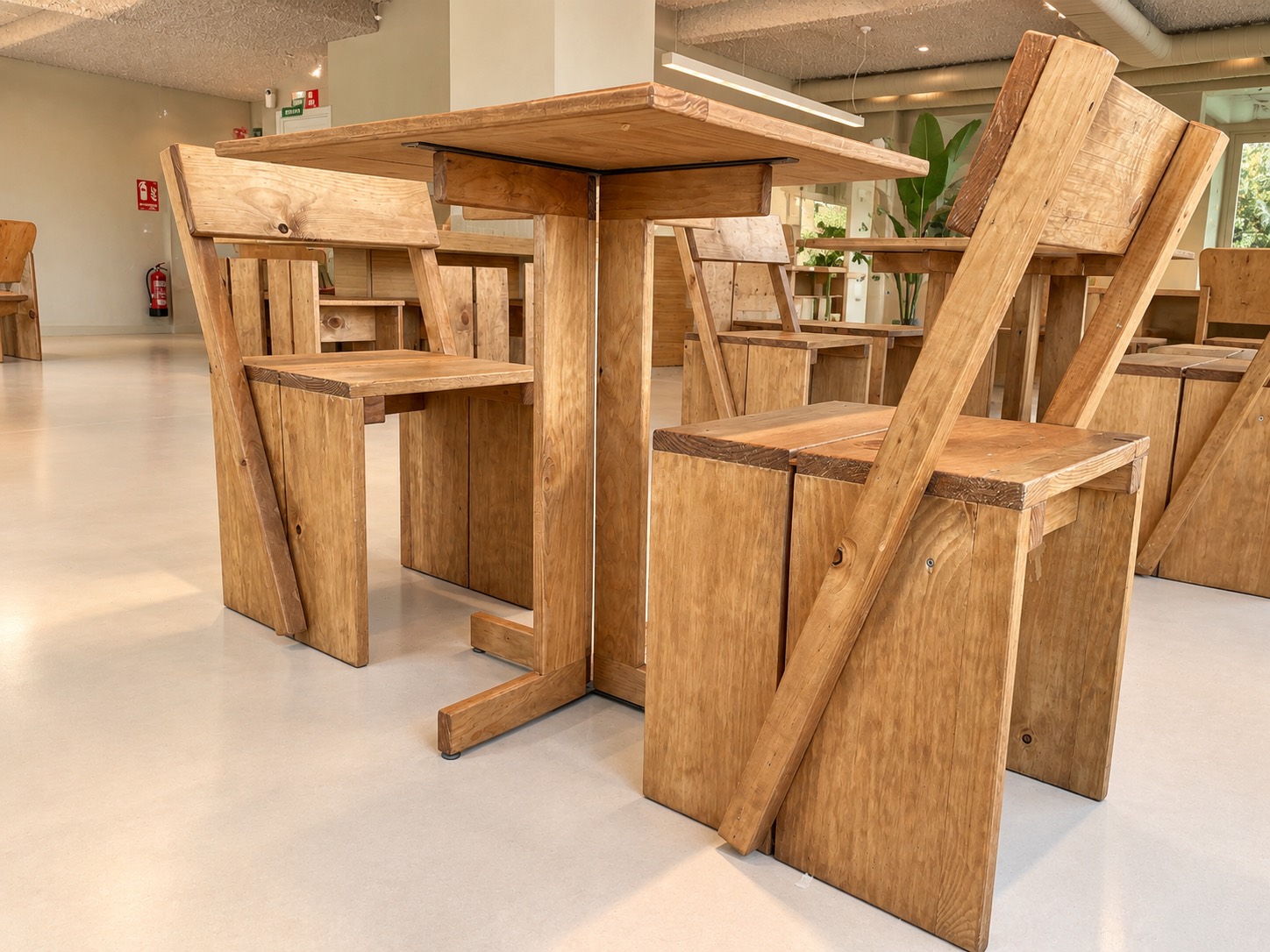 Ofi Café Valdebebas, cafetería en Madrid. Interiorismo de Triscaideca (foto 5)