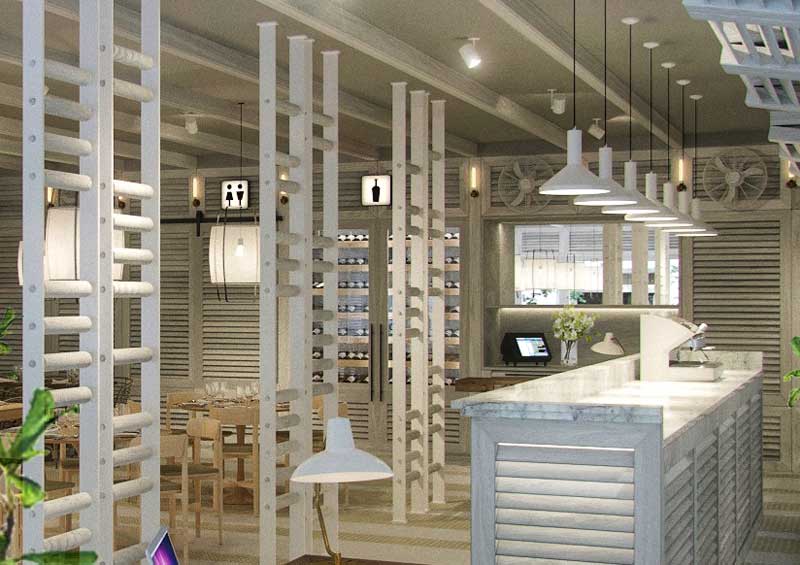 Tramonti, restaurante en Girona: proyecto de interiorismo de Triscaideca