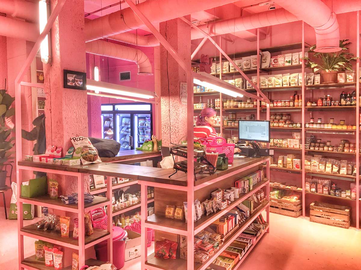 Veggie Room, tienda en Madrid: proyecto de interiorismo de Triscaideca